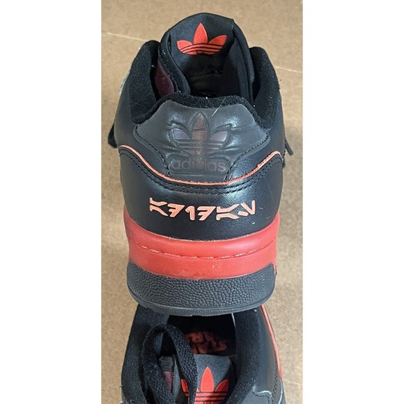 Adidas Rivalry Low x Star Wars Men's Shoes Sz 8 FV8036 Black Red - Picture 4 of 8
